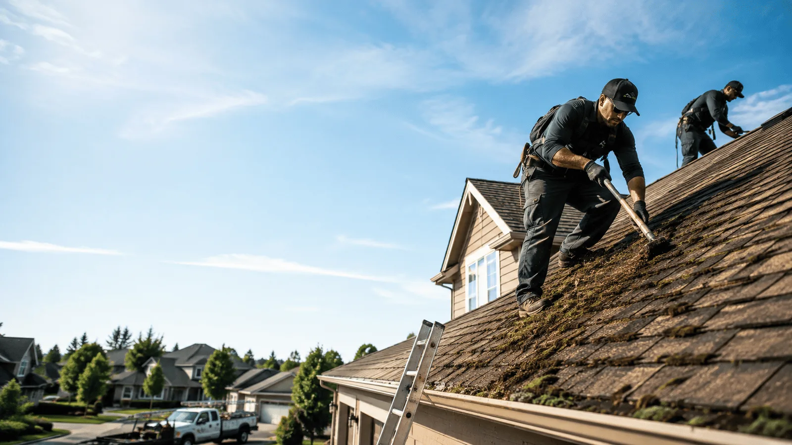 Roof Moss Removal in Springville, NY near me